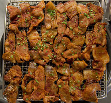 흑돼지 숯불구이
