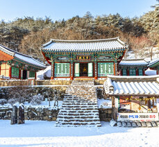 [1월] 한 폭의 수묵화 도림사 설경 