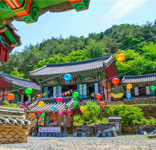 도림사전경