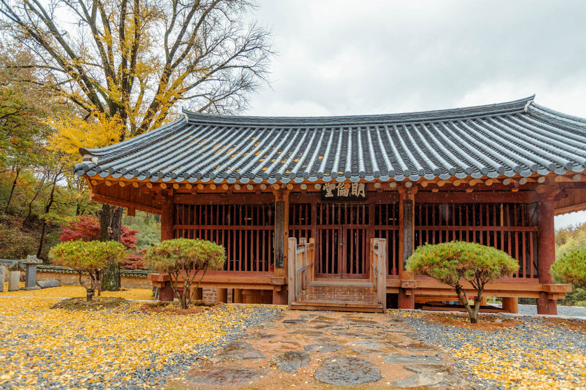 곡성향교 복원된 명륜당 