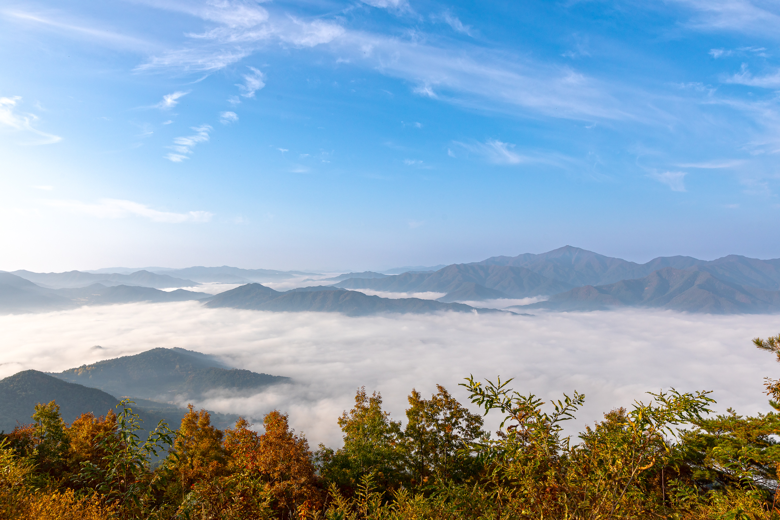 아미산 정상풍경2