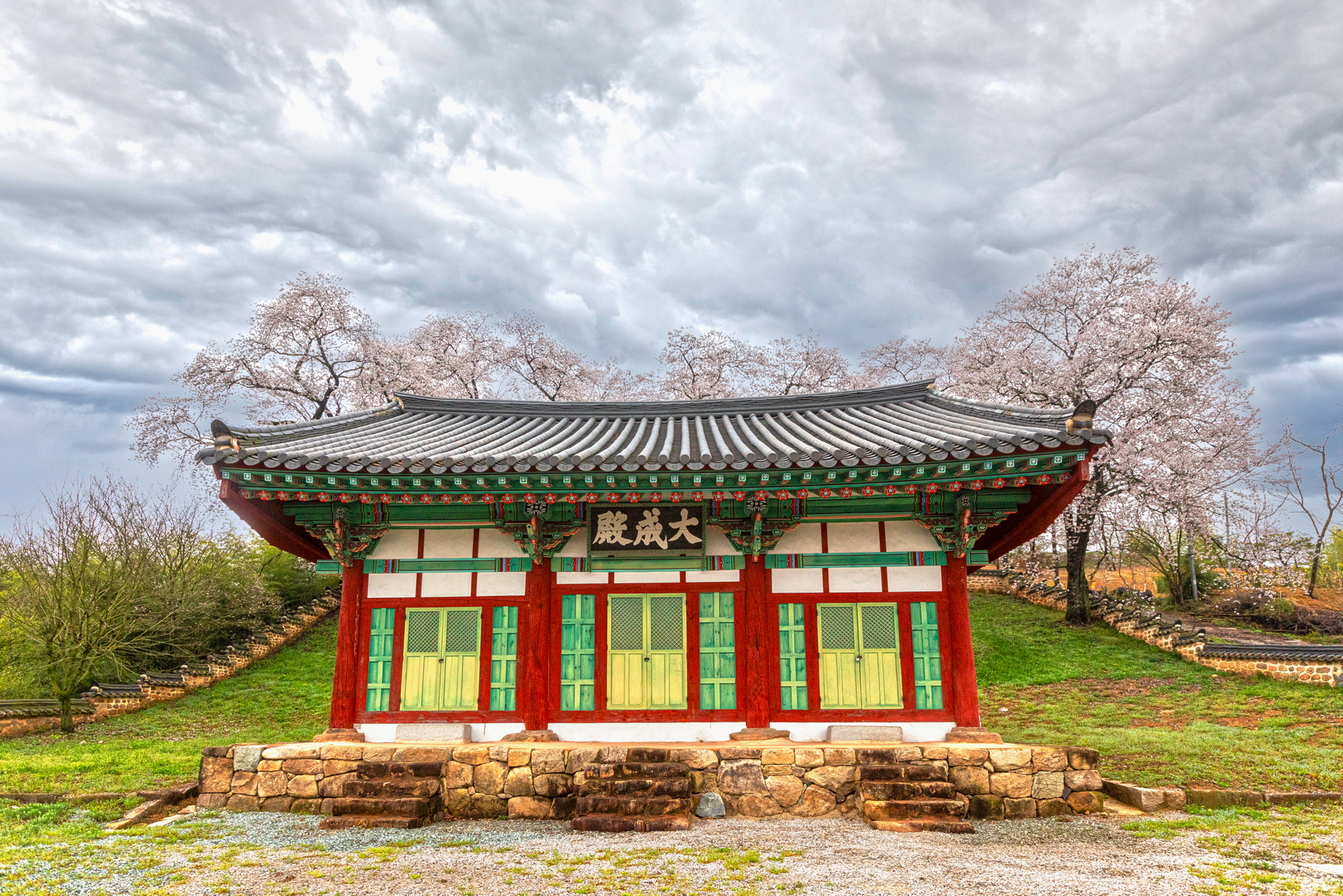 옥과향교 대성전